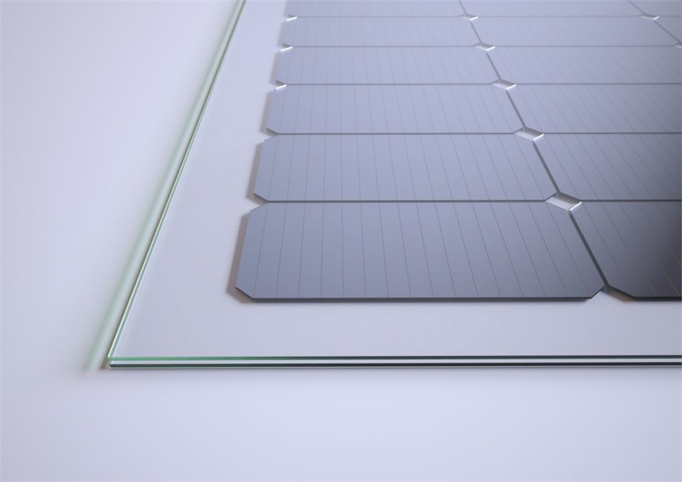 Plaques solars transparents